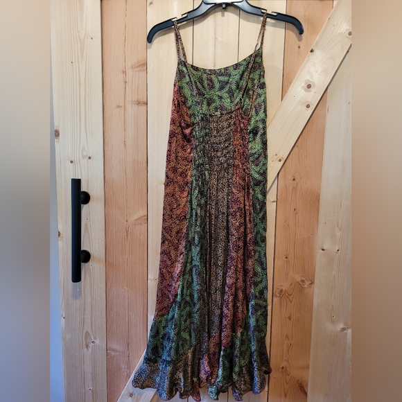 Portobello vintage Satin Midi Dress - Picture 2 of 5